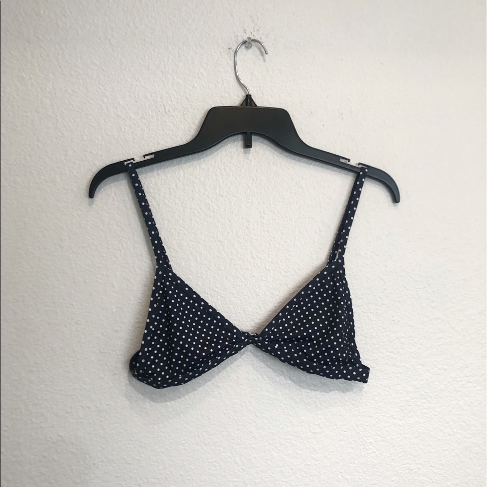Polka Dot Bikini Top